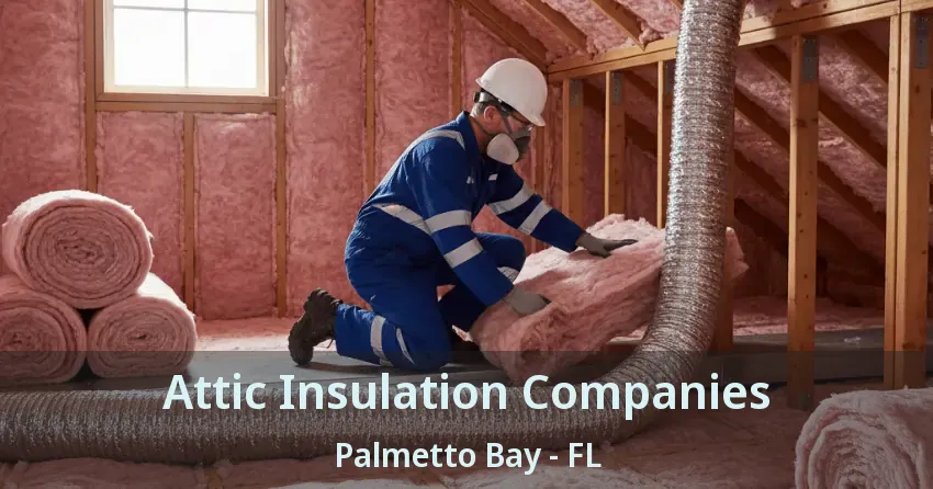 Attic Insulation Companies Palmetto Bay - FL