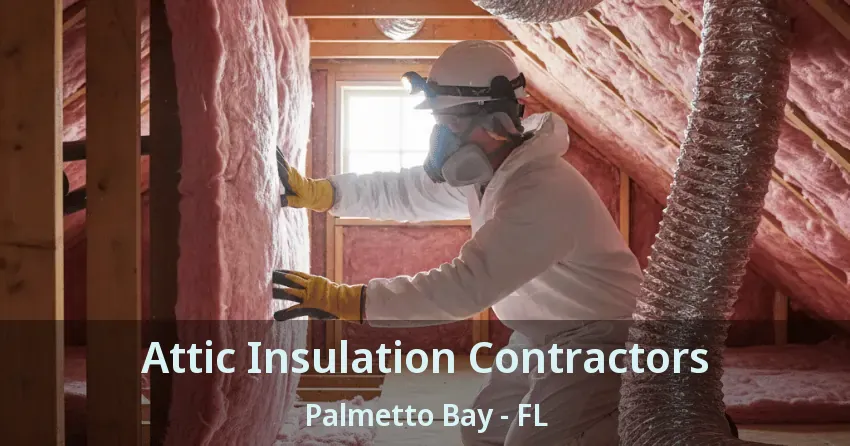 Attic Insulation Contractors Palmetto Bay - FL
