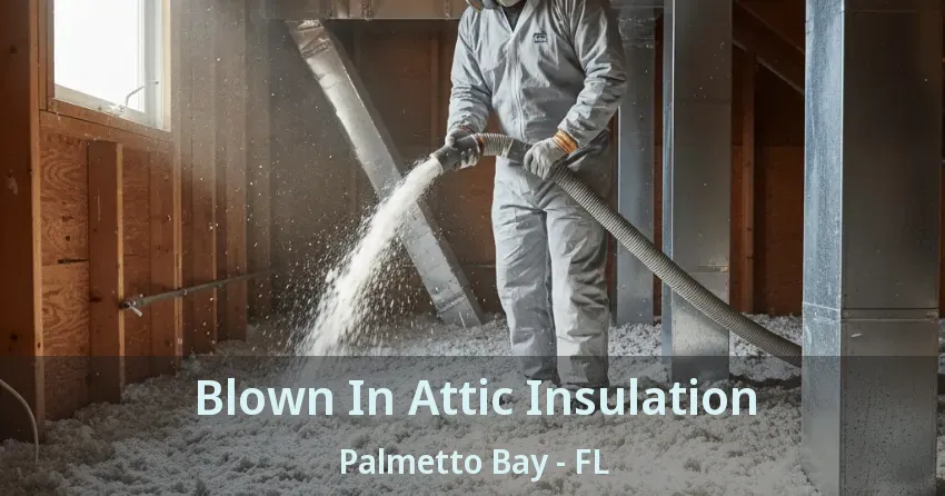 Blown In Attic Insulation Palmetto Bay - FL