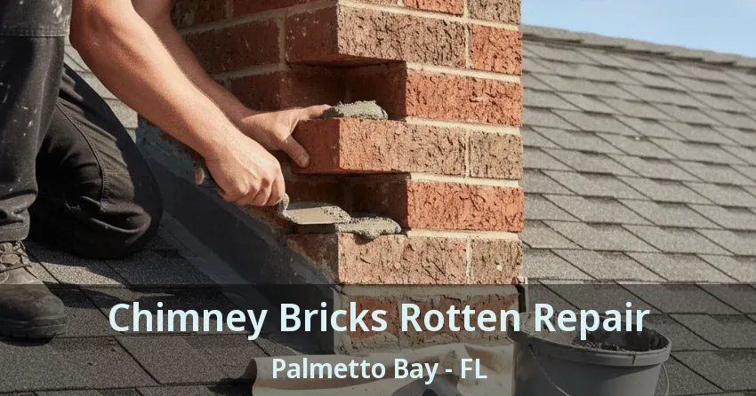 Chimney Bricks Rotten Repair Palmetto Bay - FL