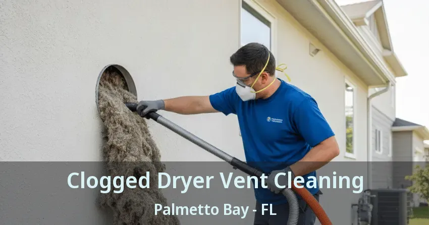 Clogged Dryer Vent Cleaning Palmetto Bay - FL