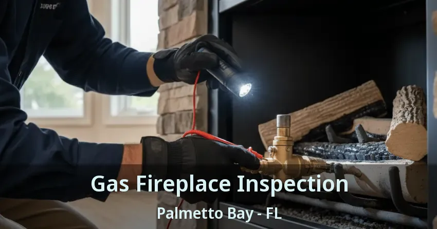 Gas Fireplace Inspection Palmetto Bay - FL