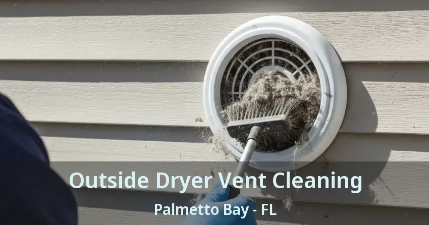 Outside Dryer Vent Cleaning Palmetto Bay - FL