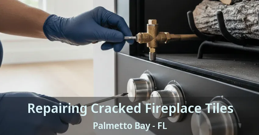 Repairing Cracked Fireplace Tiles Palmetto Bay - FL