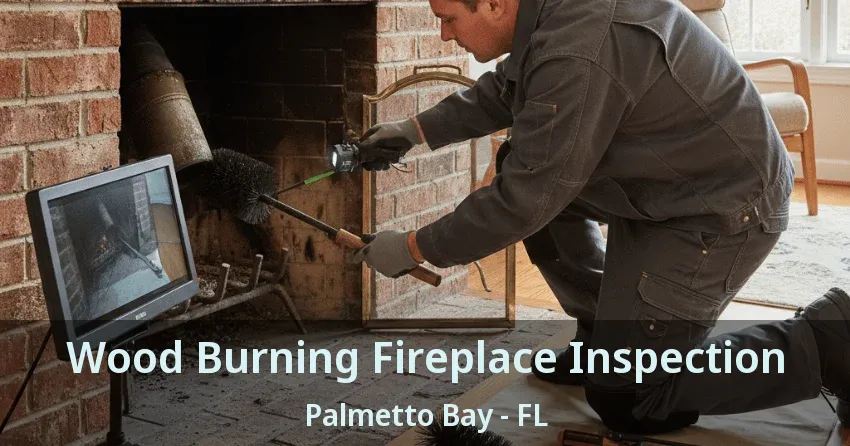Wood Burning Fireplace Inspection Palmetto Bay - FL
